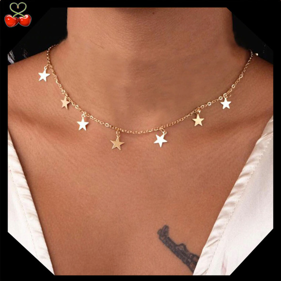 2/$25🍒 Dainty STAR Choker 🌟 - Picture 2 of 5